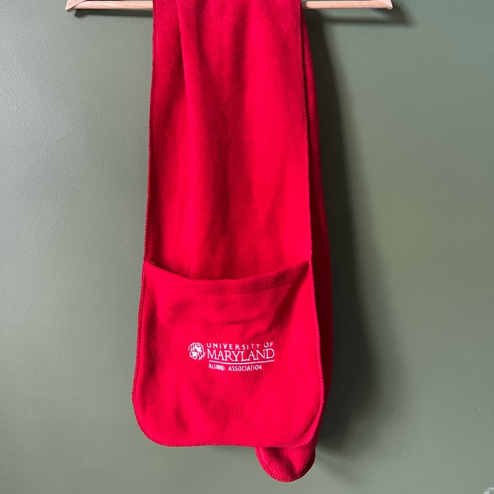 University of Maryland Alumni Red Scarf
